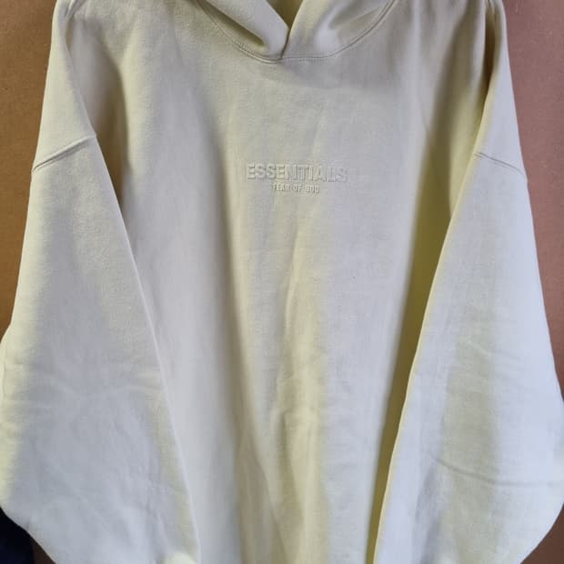에센셜 피어오브갓 오버핏 후드티 