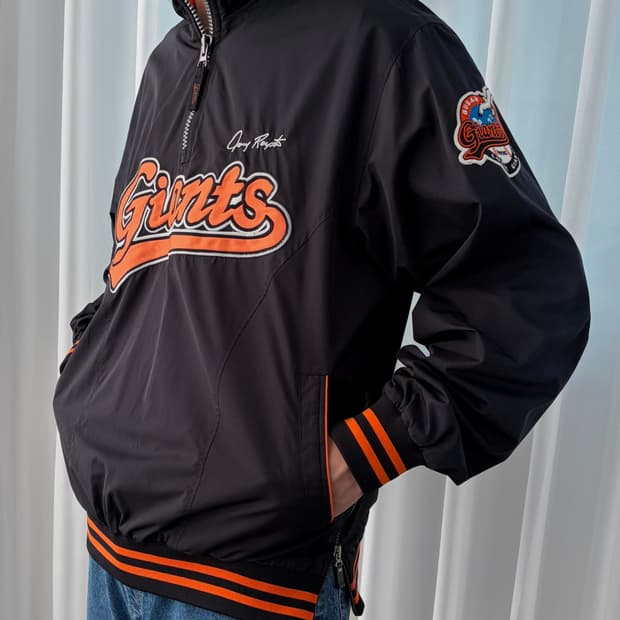 [XL]롯데 자이언츠 춘추용 베이스볼 하프집업 바람막이 자켓
