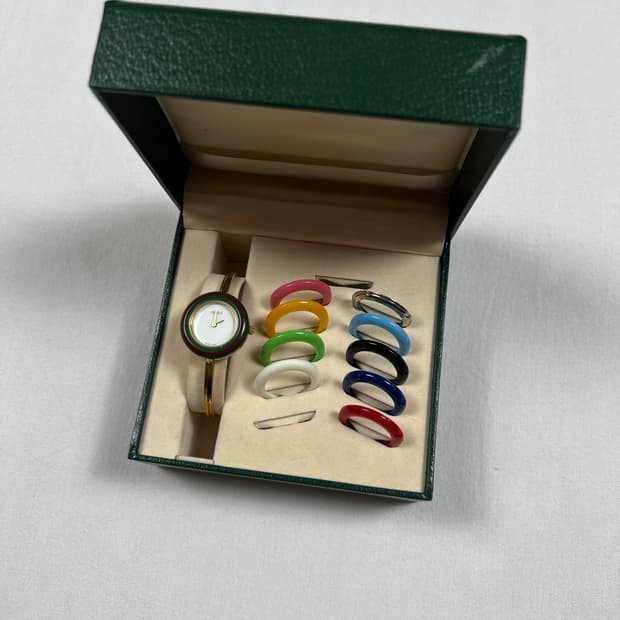 90‘s 구찌 gucci 뱅글 링 시계