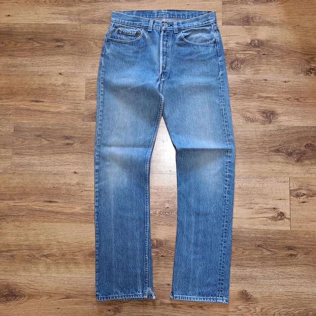 80s 미제 빈티지 리바이스 501 stf W33L36