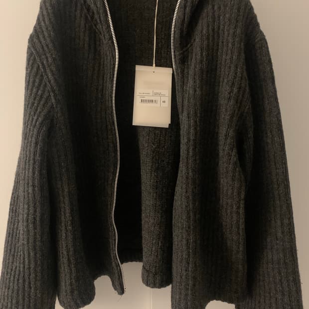 아워레가시 풀집 후드 니트 48사이즈