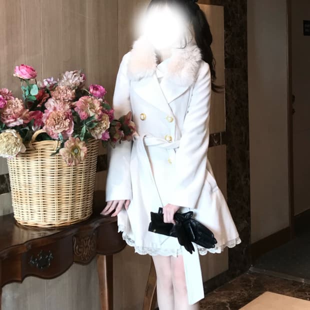 빈티지 금장 레이스코트 달천 히메로맨틱갸루 핀터깔 페어리