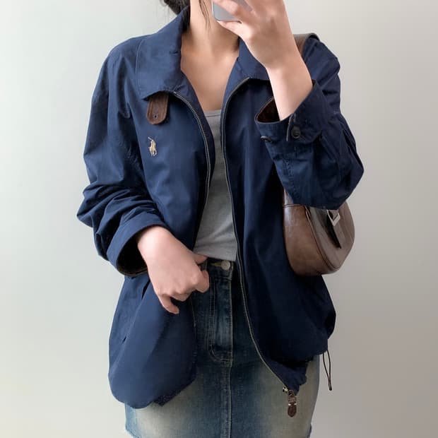 폴로 폴리쉘 자켓