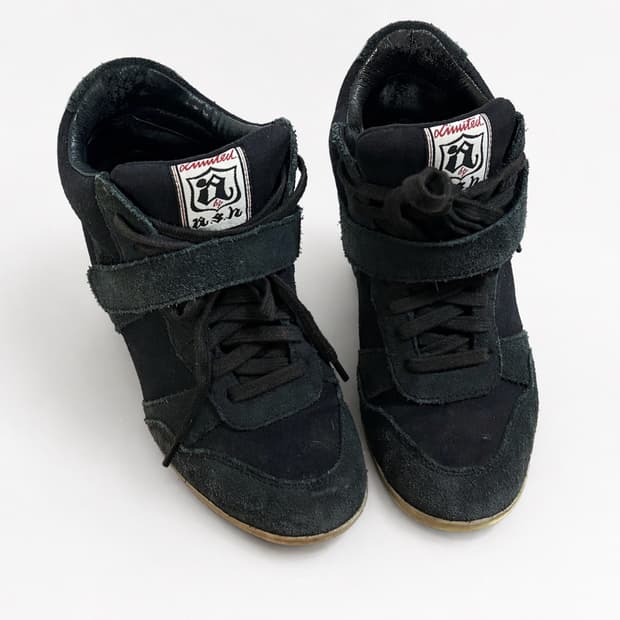 Ash 아쉬 웨지힐 스니커즈 블랙 230