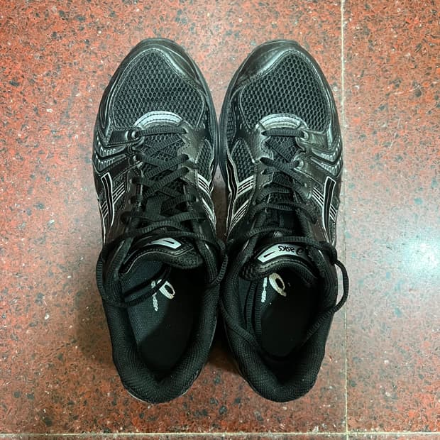 [275] 아식스 젤 카야노 14 블랙 퓨어 실버