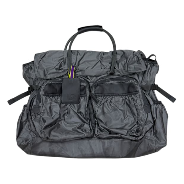 이세이미야케 플리츠플리즈 나일론 보스턴백 가방 그레이