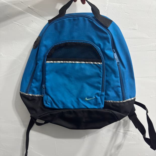 nike blue backpack 