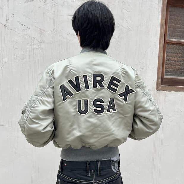 아비렉스 USA MA-1 플라이트 자켓