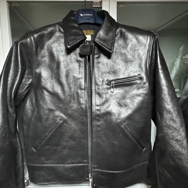 (42)브론슨 말가죽 자켓 코샥