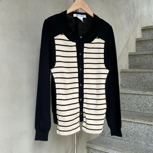 꼼데가르송 도킹 가디건