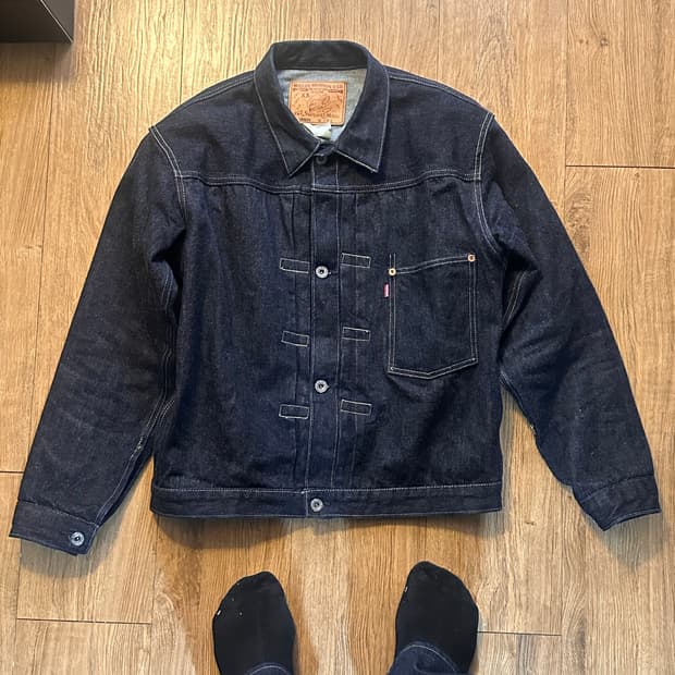 브론슨 데님 자켓 38사이즈 