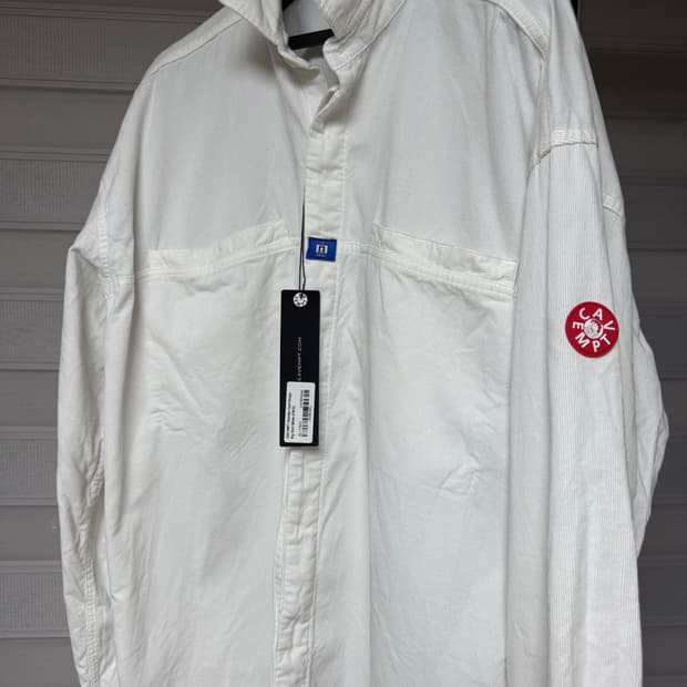 25SS 카브엠트 오버다이 코드 디자인 빅 셔츠