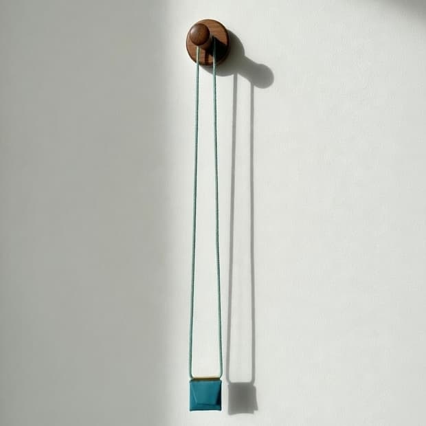 랑방 마이크로 지갑 목걸이