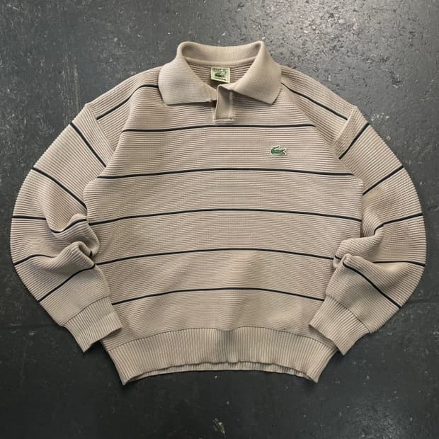 100 라코스테 서광 카라 니트