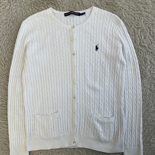 폴로 랄프로렌 스포츠 케이블 니트 가디건/#119
