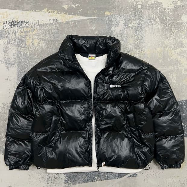 베이프 나일론 레이팅 푸퍼 패딩