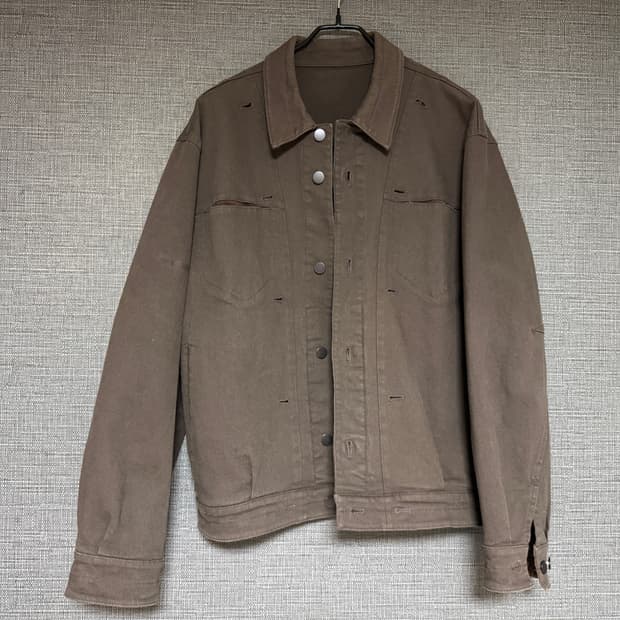 해칭룸 리버스 트러커 워시드 머드 브라운 3사이즈(100)