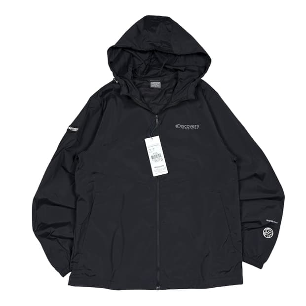 디스커버리 블랙 바람막이