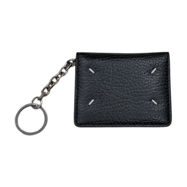 메종 마르지엘라 키링 카드지갑 블랙