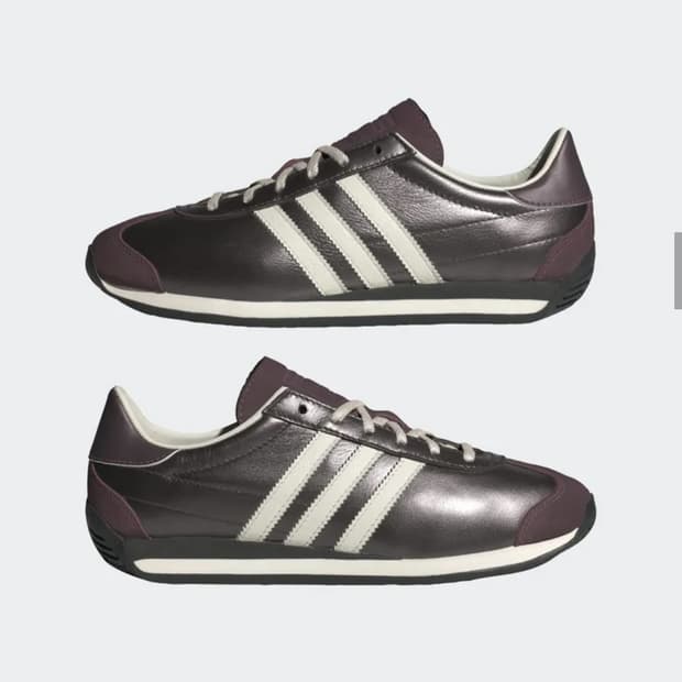 아디다스 컨트리 OG 퍼플 딥브라운 / JH6338