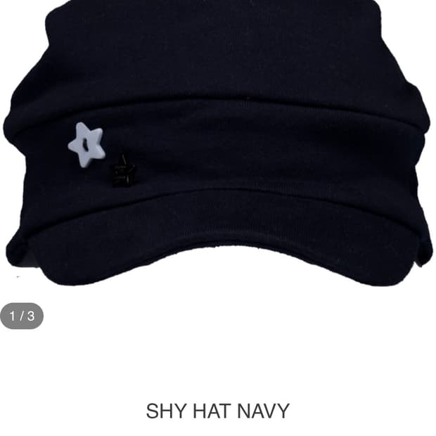 Shalomclub Shy hat navy 모자
