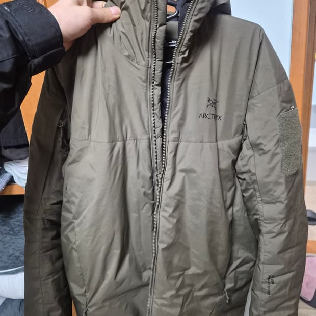 아크테릭스 리프 콜드 WX 후디 LT 젠 2 레인저 그린 M