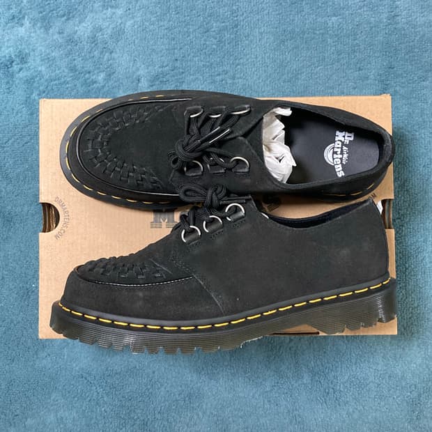 닥터마틴 램지 스웨이드 블랙