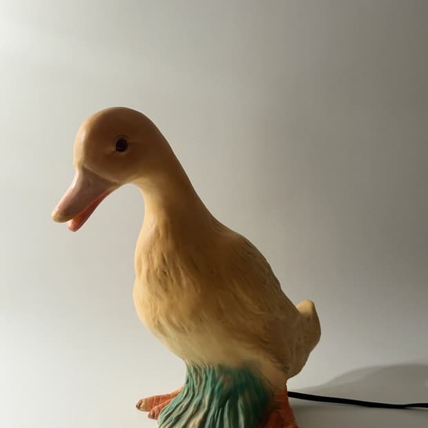 00‘s 독일 빈티지 테이블 조명 오리 어린이 소품 인테리어 레트로