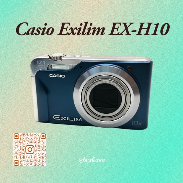 (츄디카)카시오 엑슬림 Casio Exilim EX-h10 블루