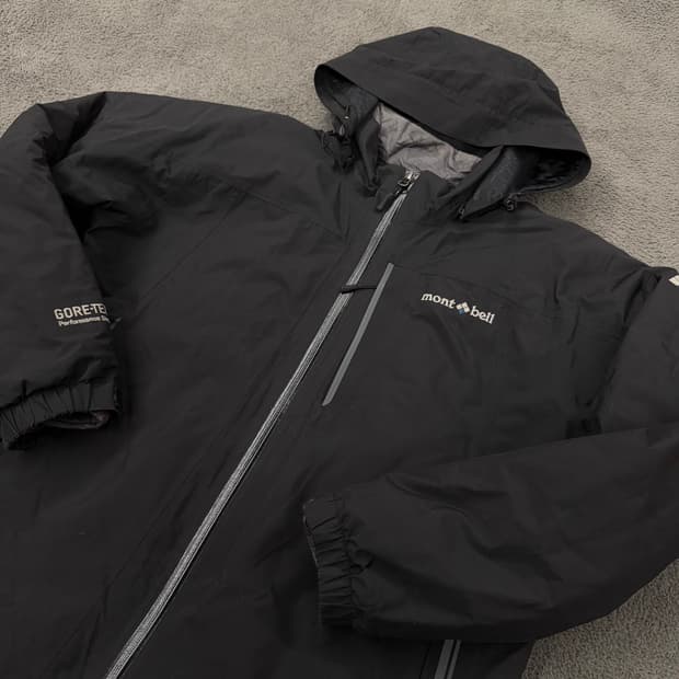 [ 정품/L ] 몽벨 고어텍스 바람막이 점퍼 , 내피0