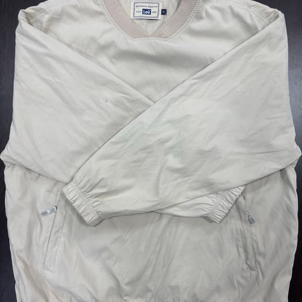 Lee 아이보리색 바람막이 XL