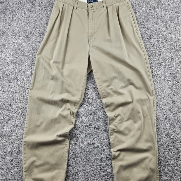 폴로랄프로렌 베이직 핀턱 치노 팬츠 ( 34X32 ) / 8811