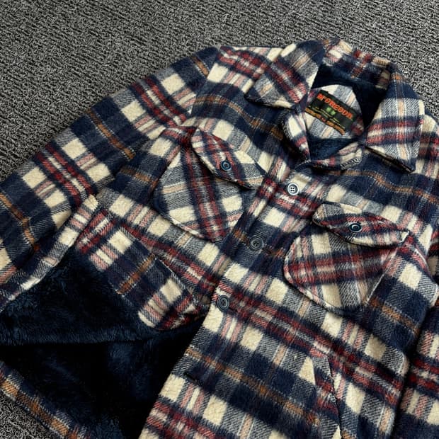 90s 맥그리거 아카이브 타탄체크 플란넬 자켓 1450