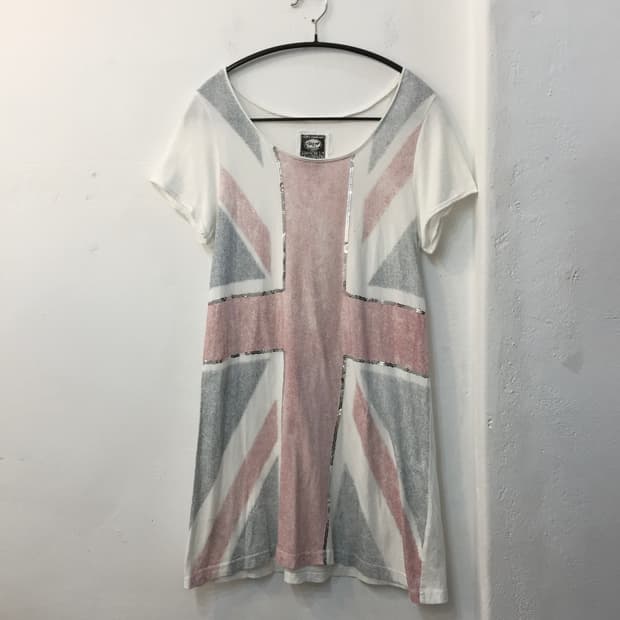 빈티지 유니언잭 티셔츠