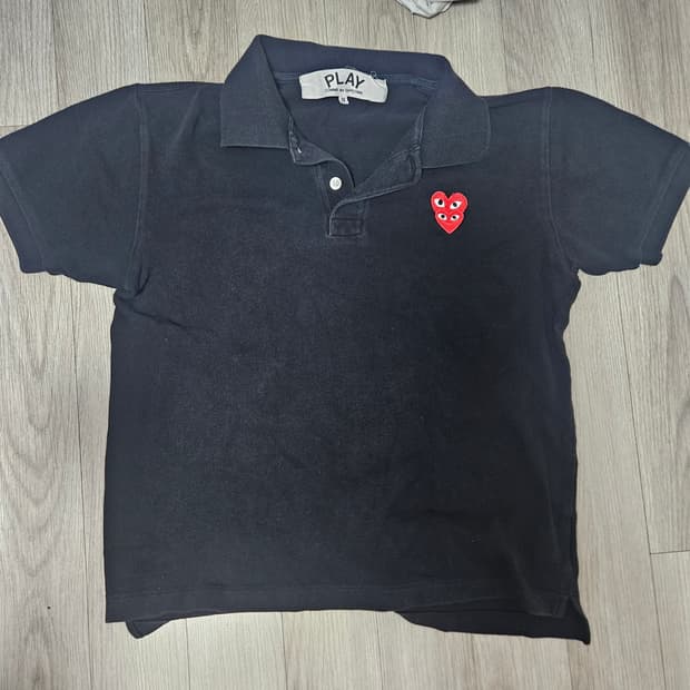 꼼데가르송 카라 반팔티 