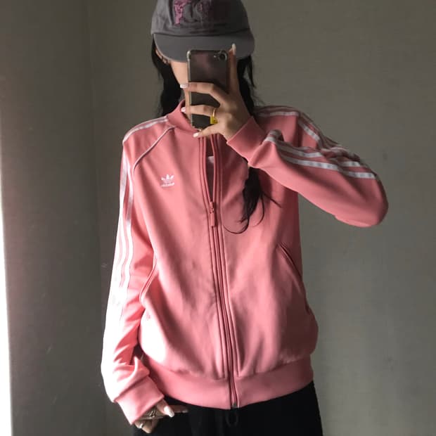 아디다스 연핑크 져지