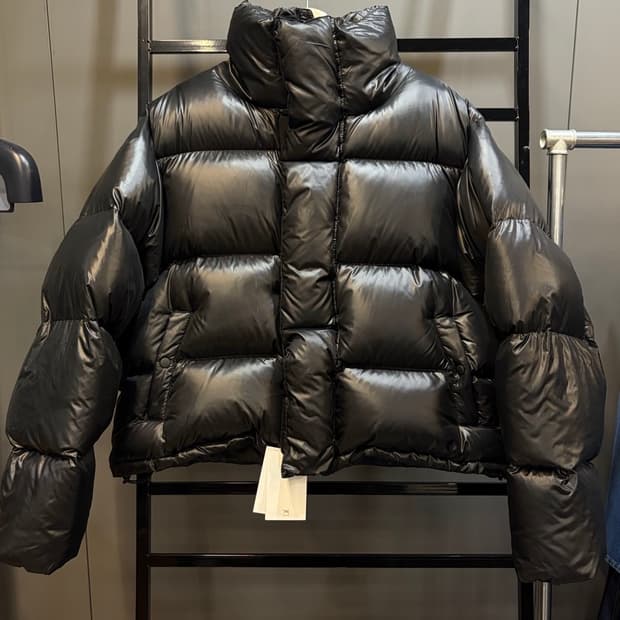 (F) LEEY 엘이이와이 덕다운 푸퍼 크롭패딩 (새상품) 14.9