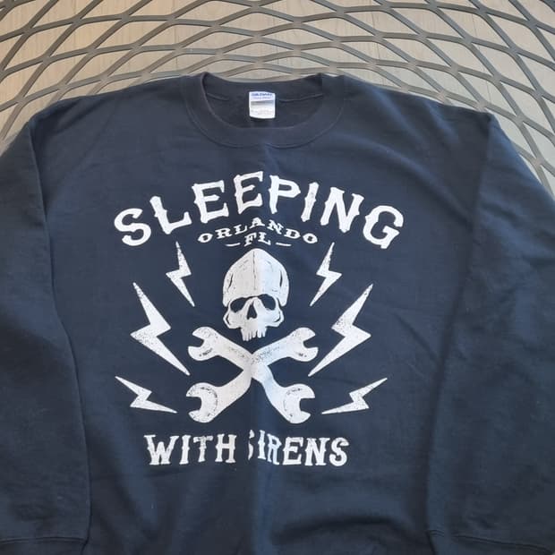  Sleeping With Sirens 맨투맨 XL