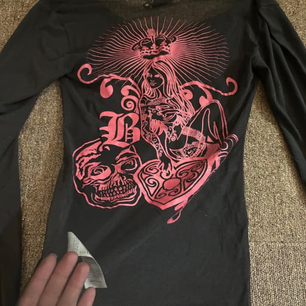 배디 씨스루 백티