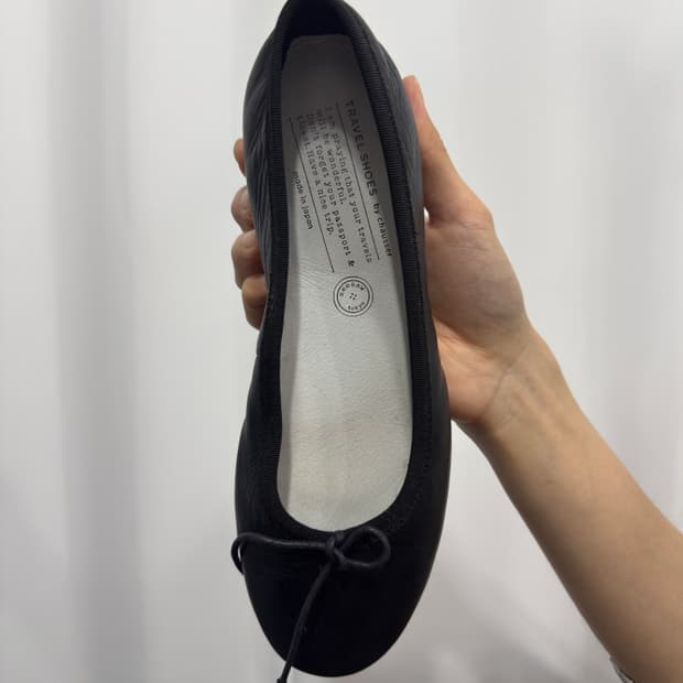 chausser black flat shoes
