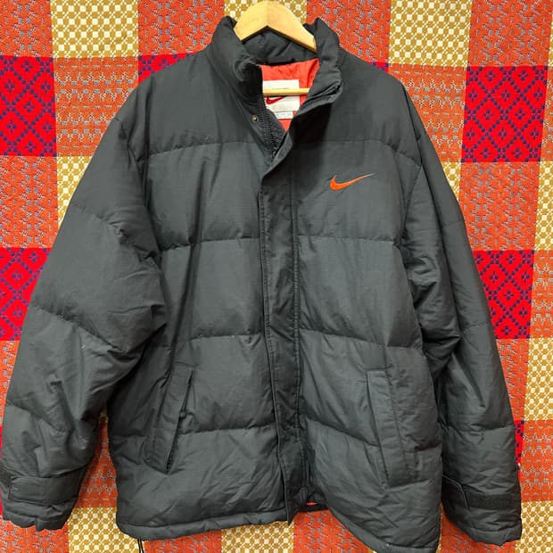 90s나이키 스우시 립스탑구스다운 패딩 2XL