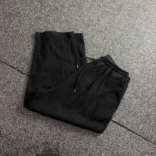 러기드하우스 절개 디테일 루즈핏 스웻 팬츠 4087