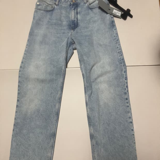 (급처) (31)발렌시아가 배기 데님 팬츠 - 클래식