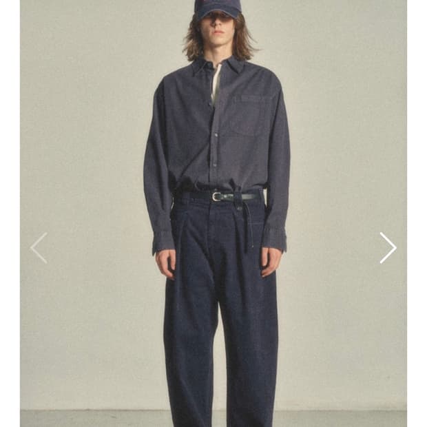 아트이프액츠 포켓 온 턱 팬츠 M