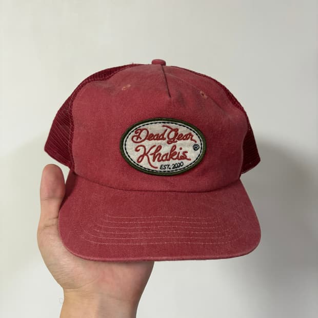 [F]카키스 하이웨이 매쉬캡 뉴진스 착용