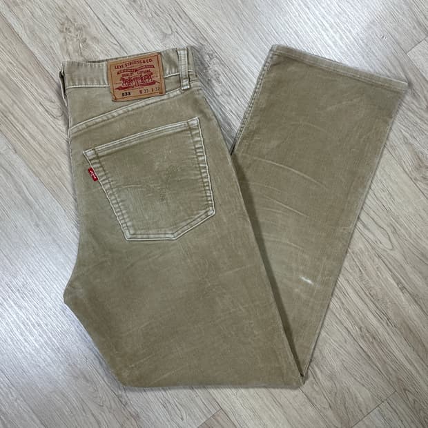 32) 00's 리바이스 재팬 533 코듀로이 팬츠(RRL&LVC&폴로)