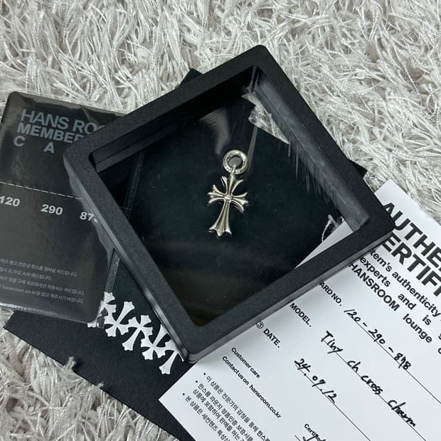 [OS] 정품 크롬하츠 타이니 크로스 펜던트