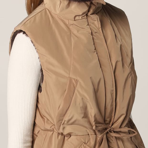 Aspesi 아스페시 리버시블 Faux 퍼 베스트