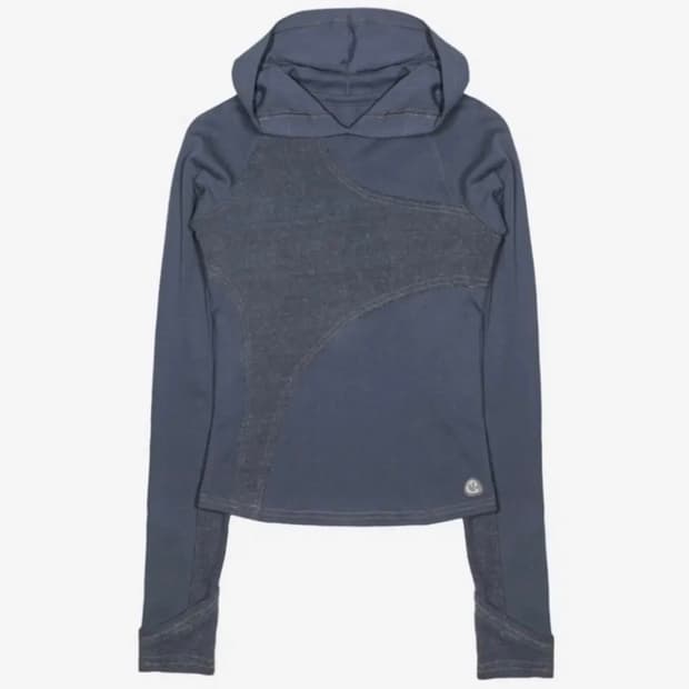 스마트어반유즈풀 raw edge hoodie / 현 코이세이오