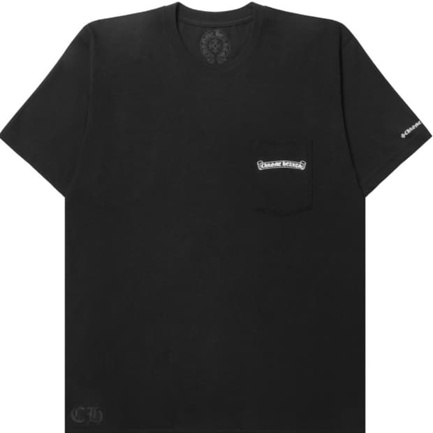 크롬하츠 스크롤로고 반팔